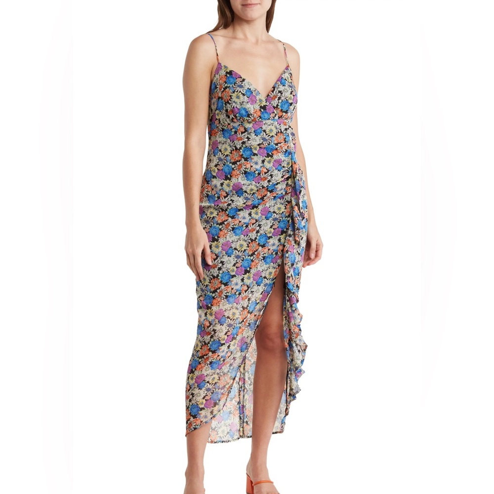 NWT Lush Floral Midi Dress